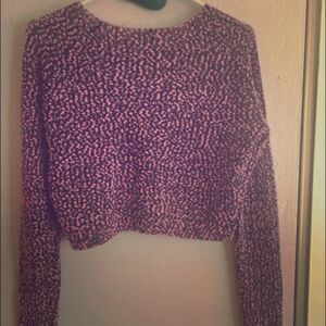 H&M cropped sweater